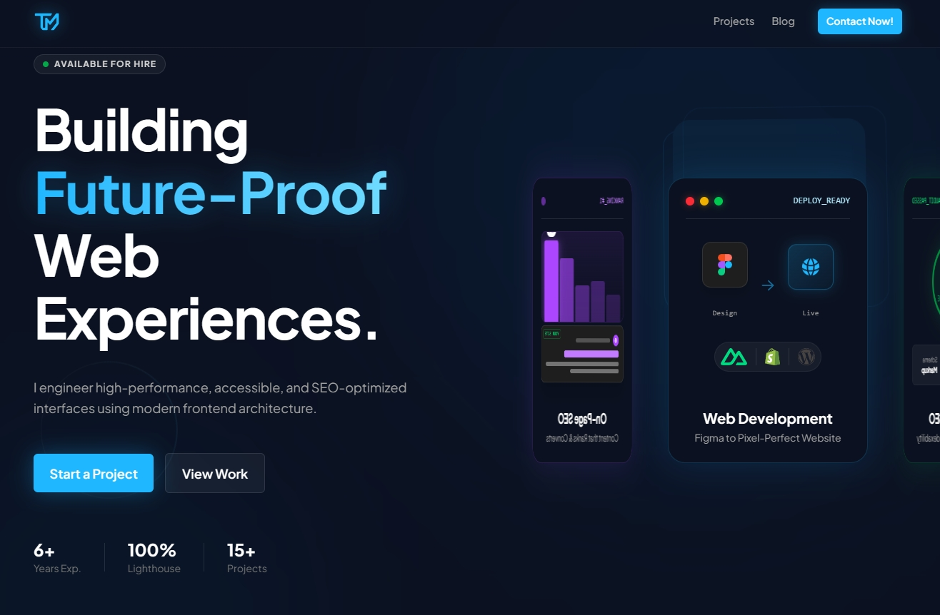 Personal Portfolio Website