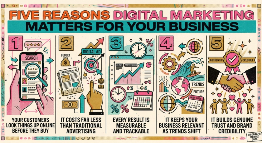 Five Reasons Digital Marketing Matters for Your Business